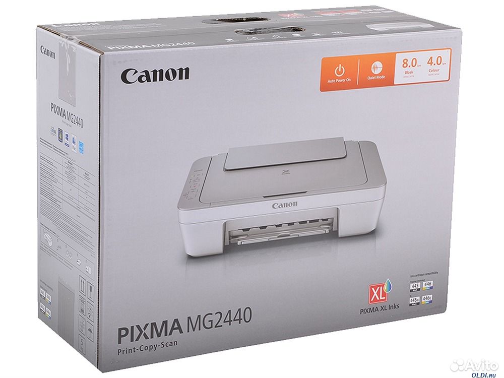 Canon pixma mg2440 картриджи