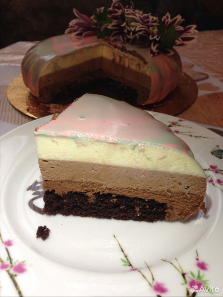 Муссовый торт "Три Шоколада" купить на Зозу.ру - фотография № 2