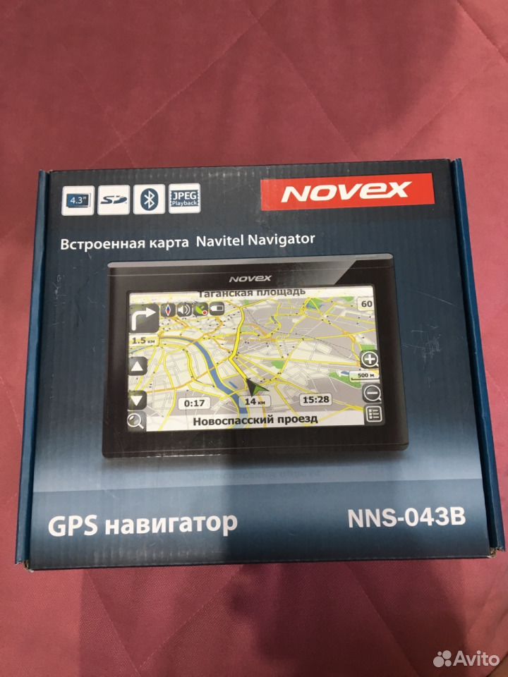 Мос навигатор. Навигатор Novex NNS-043b.