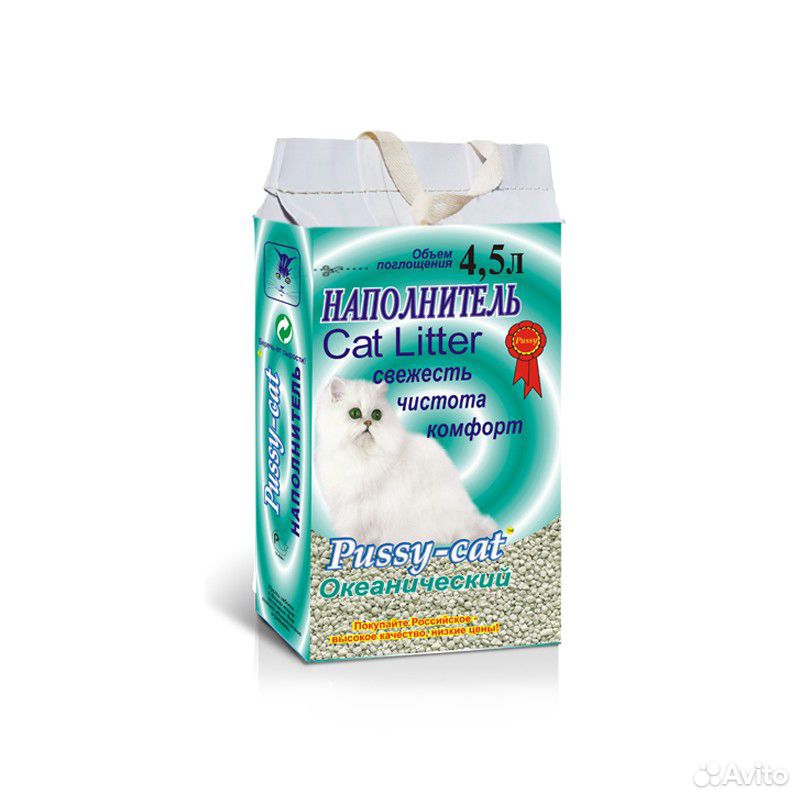 Наполнители для кошачьего туалета Pussy Cat купить на Зозу.ру - фотография № 3