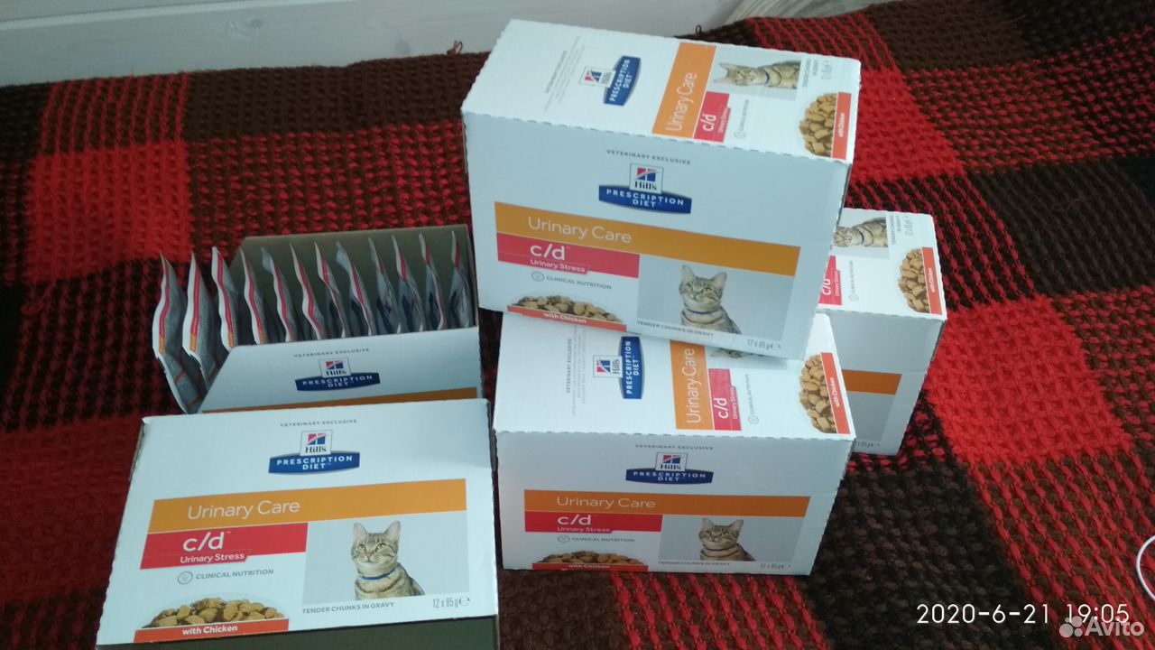 Влажный корм для кошек Hill's Urinary Stress c/d купить на Зозу.ру - фотография № 1