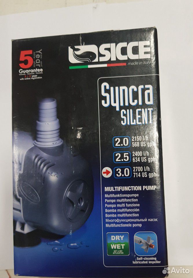 Помпа Sicce Syncra Silent 3.0 купить на Зозу.ру - фотография № 1