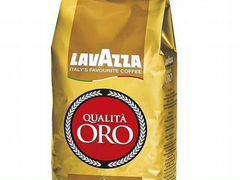 Зерновое кофе lavazza "Qualit Оrо"