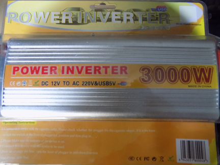 Инвертер 12/220V 3000W