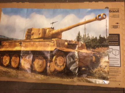Модель танка Тигр от Ашет 140 выпусков