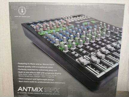 Микшерный пульт Ant AntMix 12FX