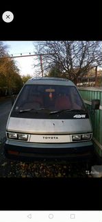 Toyota MasterAce 2.0 МТ, 1988, минивэн