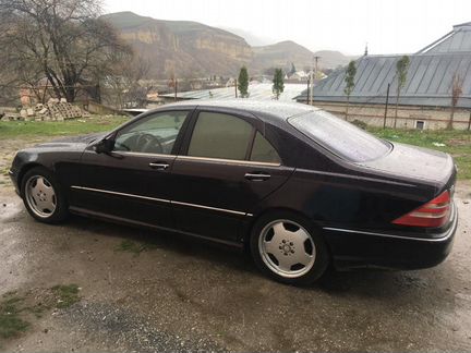 Mercedes-Benz S-класс 4.0 AT, 2001, седан, битый