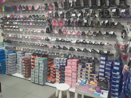 Магазин детской обуви (остаток магазина)