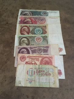 Банкноты 1991-1992 года