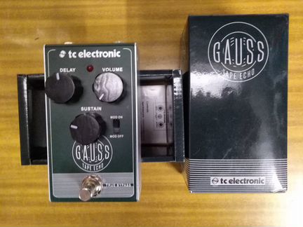 Гитарная педаль-дилей Gauss Tape Echo