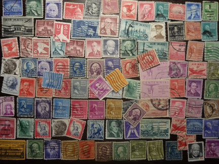 100 старинных марок США