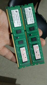 2гб + 2гб DDR3 Новые