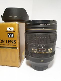 Объектив Nikon 24-120mm f/4G VR + светофильтры
