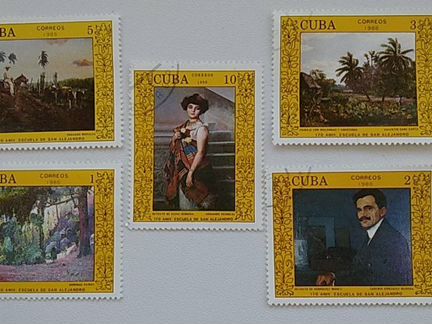 Куба, живопись, 1985-1988 г