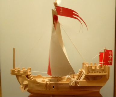 Модель Ганзейского тогового судна