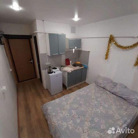 

Квартира-студия, 10 м², 1 кровать