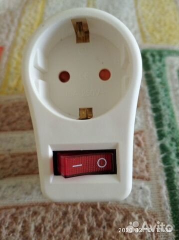 Переходник с выключателем