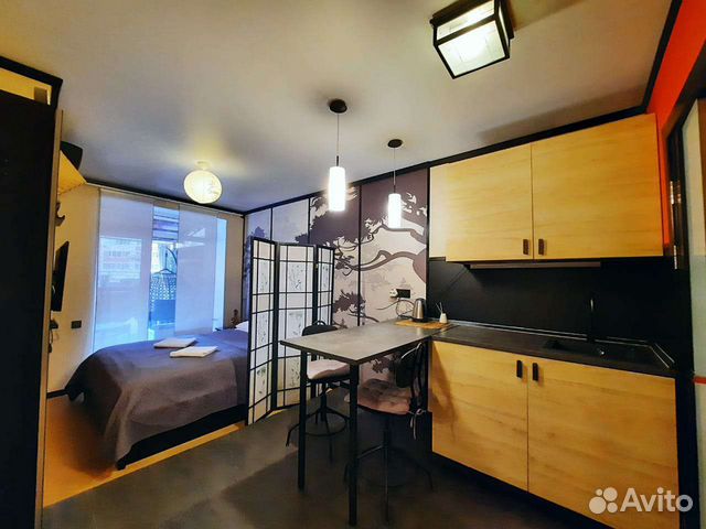 

Квартира-студия, 35 м², 1 кровать