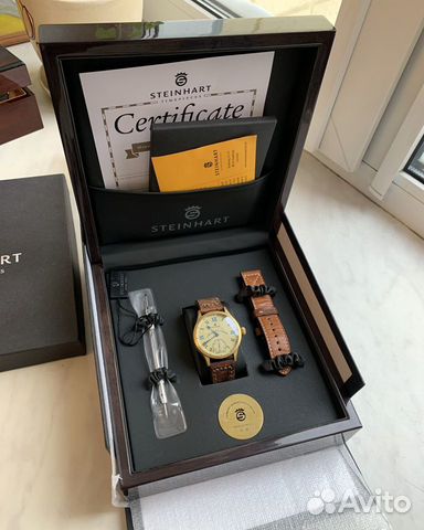 Steinhart marine chronometer bronze edition one milion