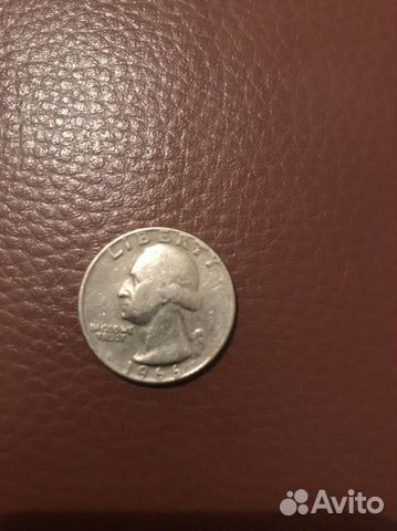 Монета liberty quarter dollar 1966 редкий год