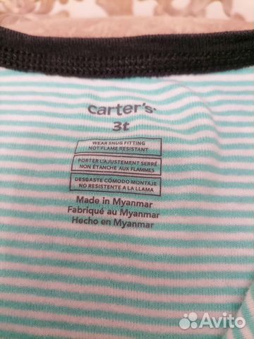 Слип пижамка Carters