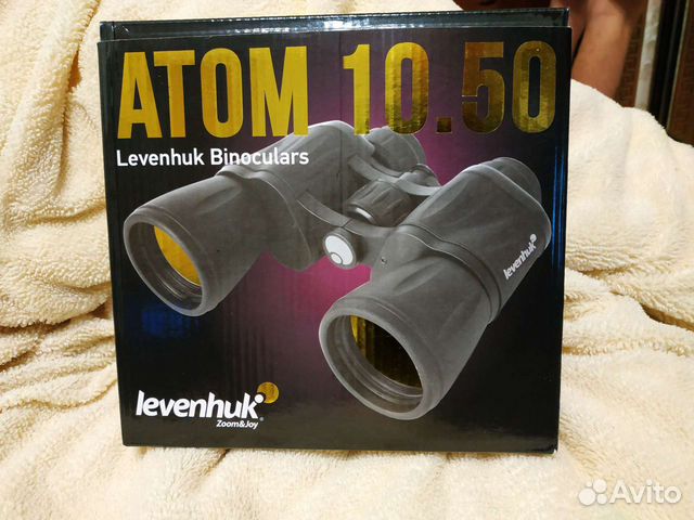 Binokl-levenhuk-atom-10x50