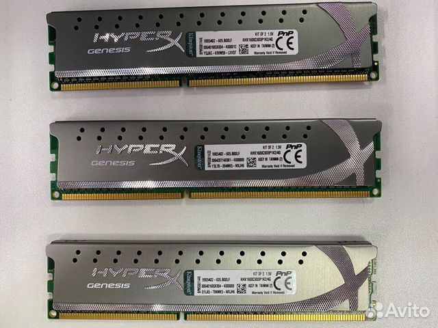 Kingston HyperX KHX3200C16D4/16GX 16 гб DDR4-3000 купить в Москве, цена ...