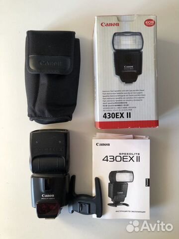 Вспышка камеры canon 430 ex ll