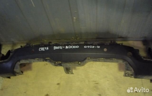 Спойлер заднего бампера Hyundai Creta