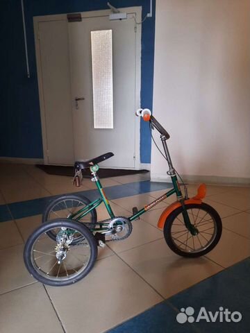 Детский трехколесный велосипед СССР Зиф Космос