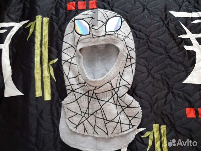 Шапка шлем демисезонный