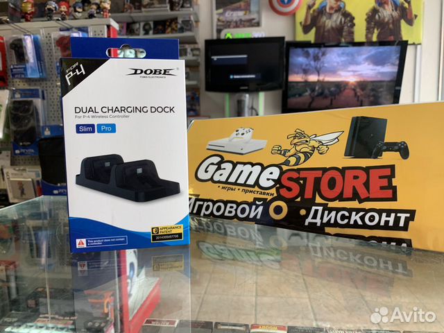 Зарядная станция Dualshock 4 PS4 новая