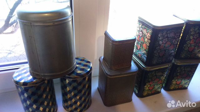 Банки для сыпучих продуктов СССР