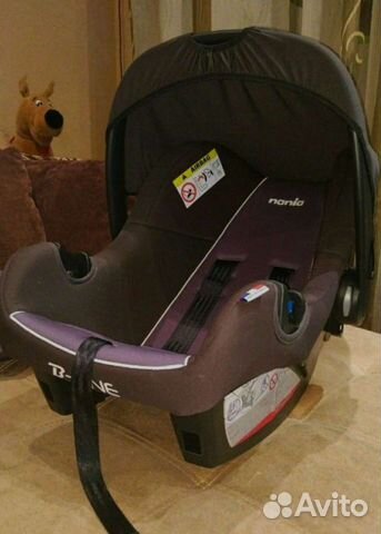 Детское автокресло колыбель