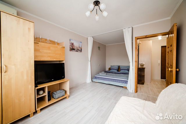 

1-к. квартира, 40 м², 2 кровати