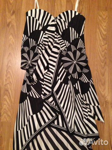 Коктейльное платье bcbg maxazria шелк
