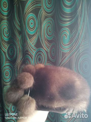 Берет норковый