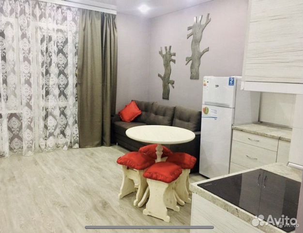 

Квартира-студия, 27 м², 2 кровати