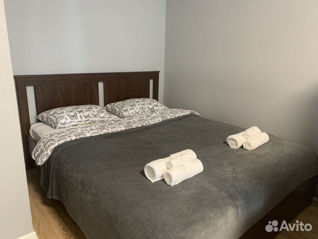 

1-к. квартира, 38 м², 2 кровати
