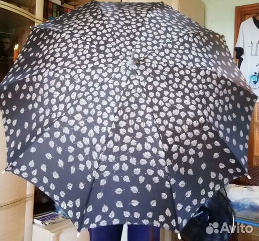 Зонт-трость винтаж СССР 2 штуки разные отл. сост