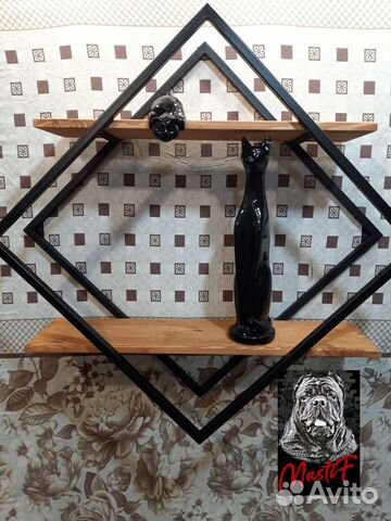 Полка настенная навесная