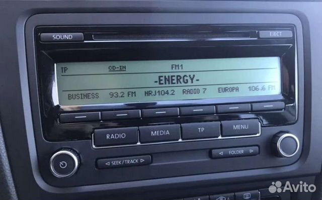 Автомагнитола VW RCD-310