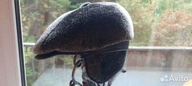 Меховая мужская кепка