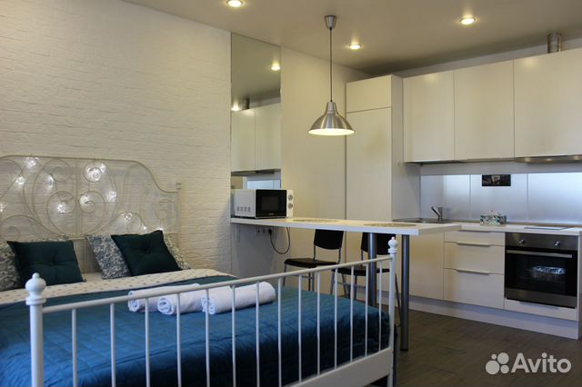 

Квартира-студия, 33 м², 1 кровать