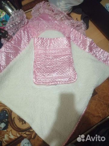 Конверт на выписку на овчине