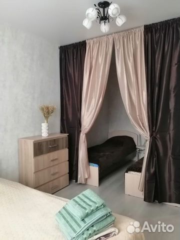 

1-к. квартира, 33,5 м², 3 кровати