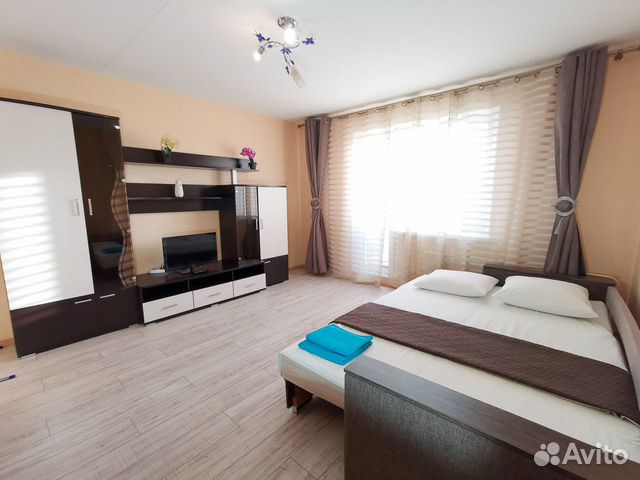 

1-к. квартира, 43 м², 2 кровати
