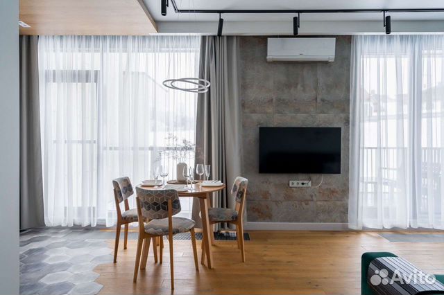 

1-к. квартира, 53 м², 2 кровати