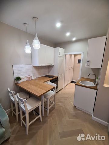 

Квартира-студия, 29 м², 2 кровати